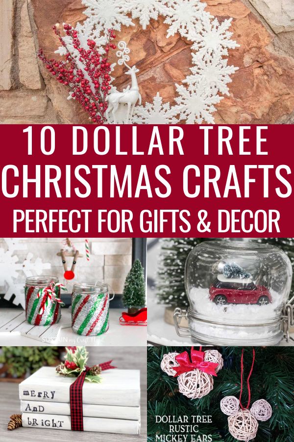 10 Dollar Tree Diy Christmas Ornaments To Make