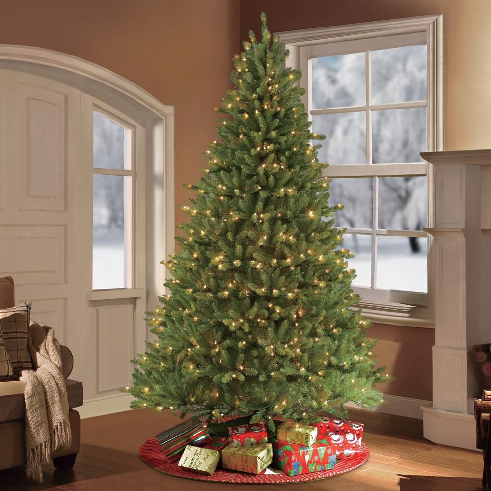 10 Foot Pre Lit Christmas Trees To Brighten Homes