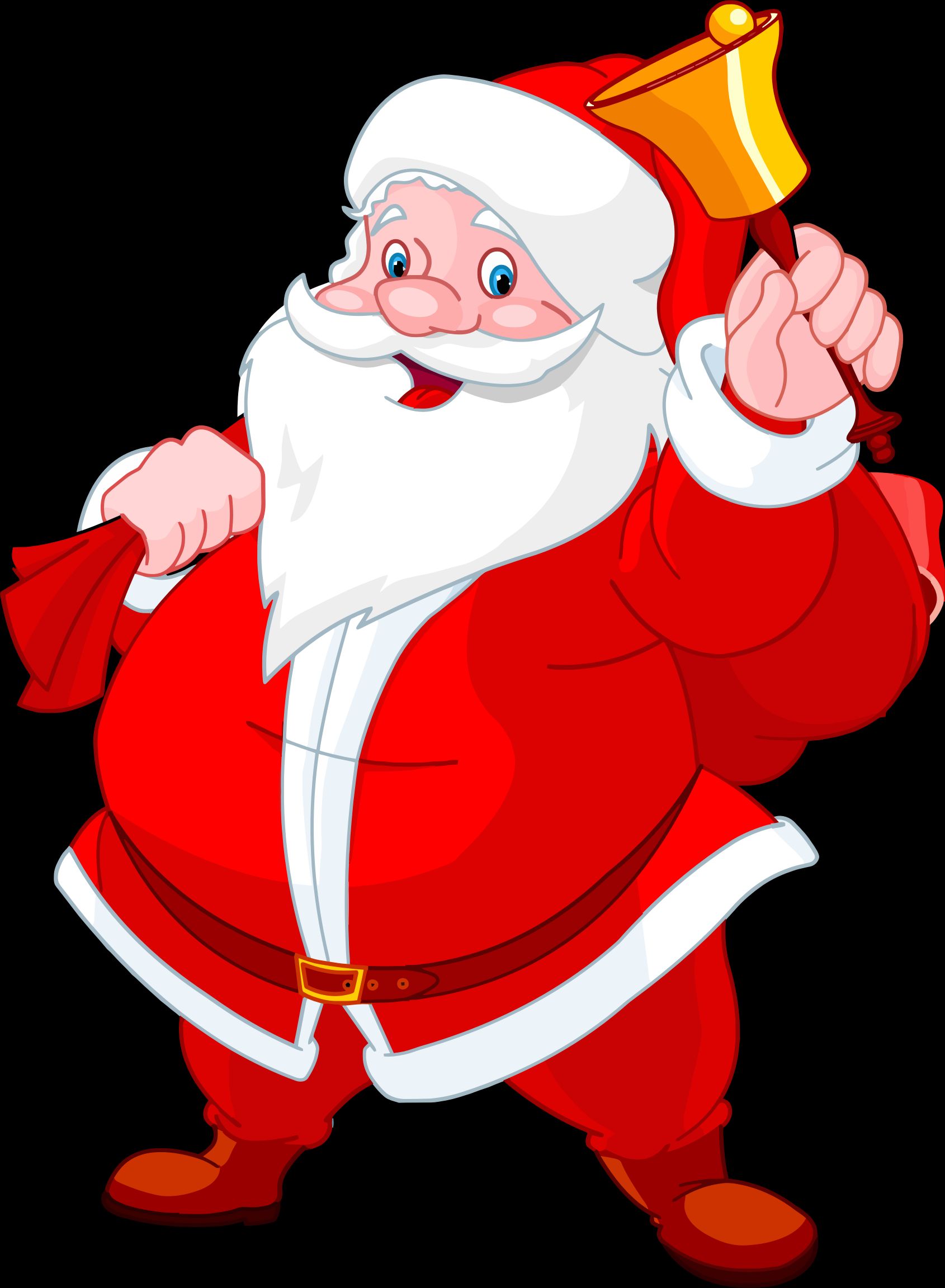 10 Free Christmas Clip Art Images Of Santa Claus