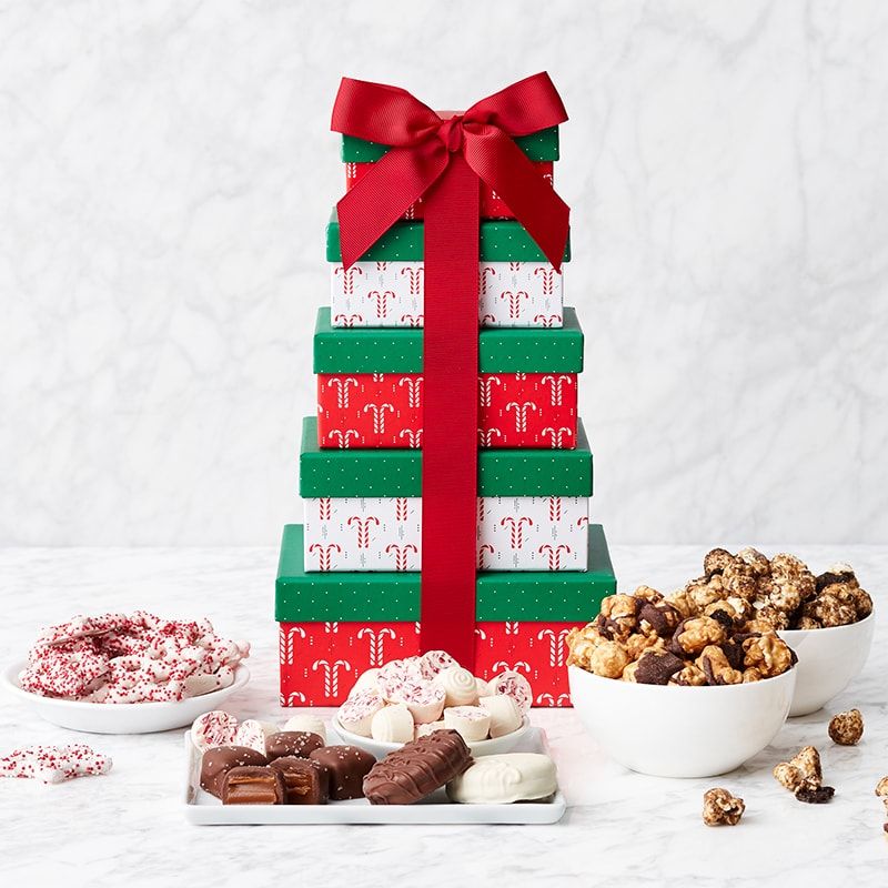 10 Holiday Gift Tower Ideas For Christmas