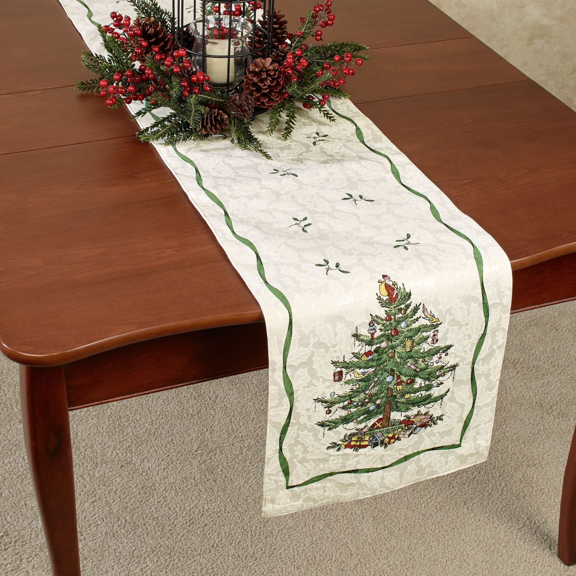 Spode Table Linens Christmas Tree Decorations