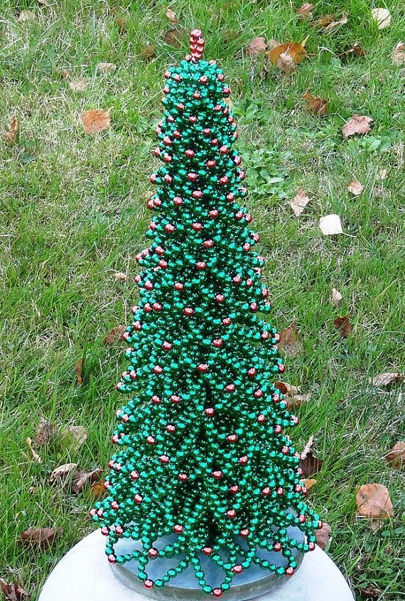 Beaded Christmas tree ideas