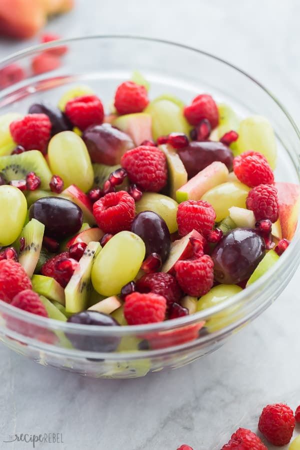 Christmas fruit salad recipes