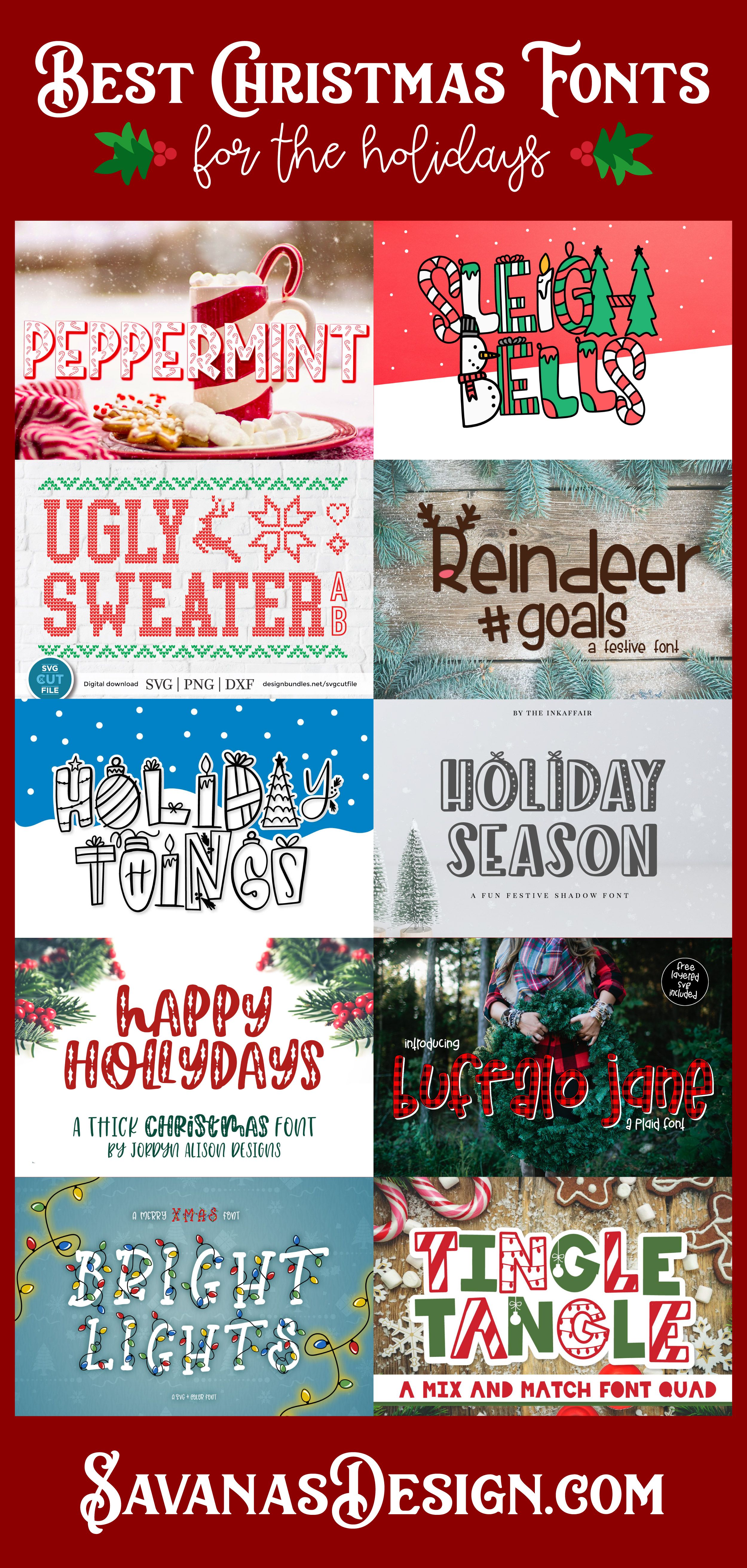 Holiday Fonts