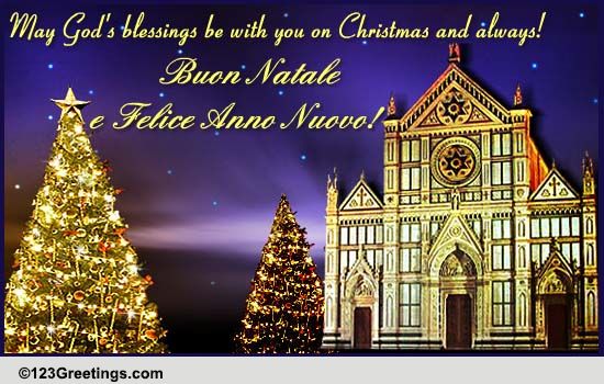 Italian Holiday Greetings Ideas