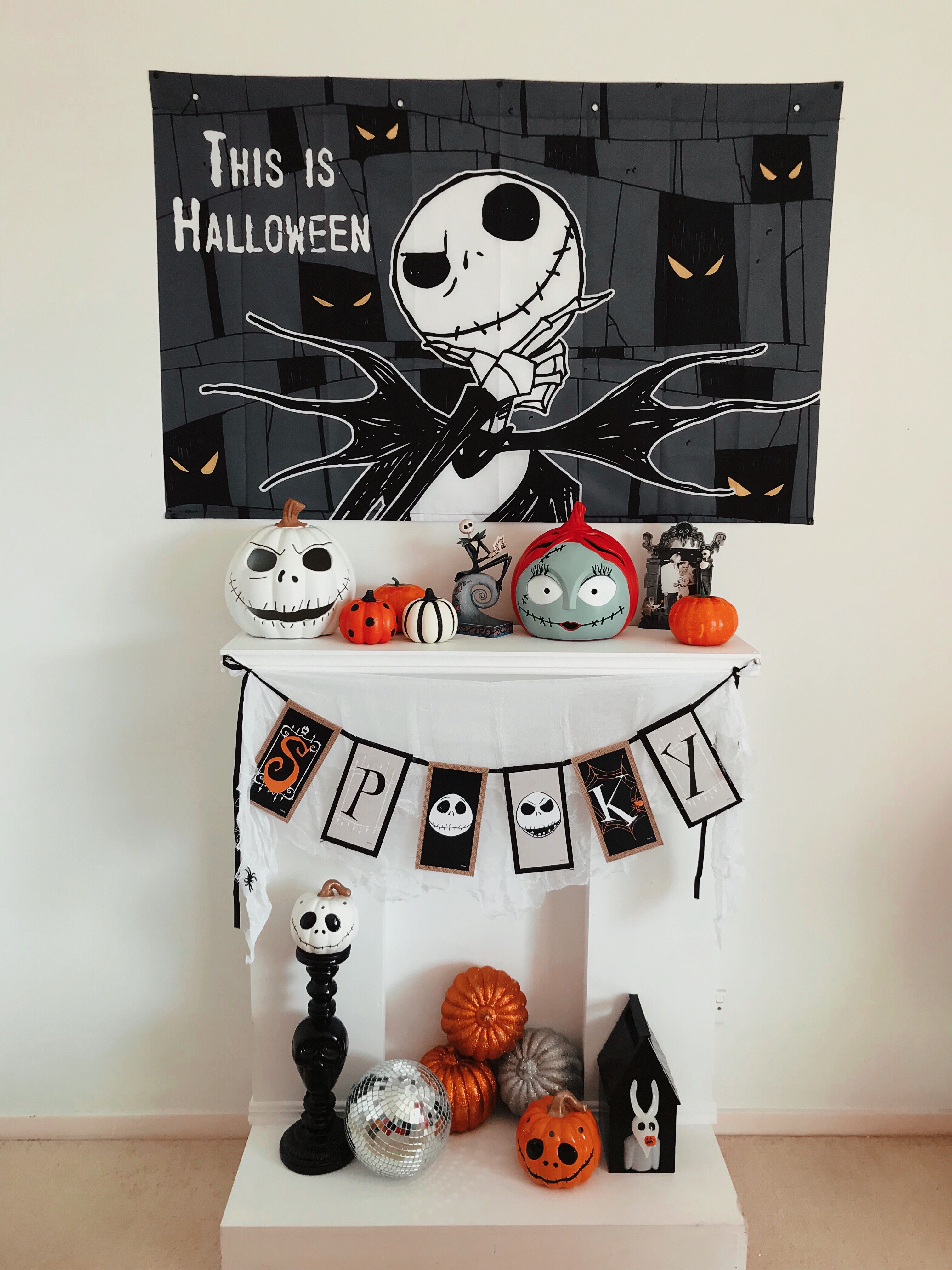 Nightmare Before Christmas Halloween Decor