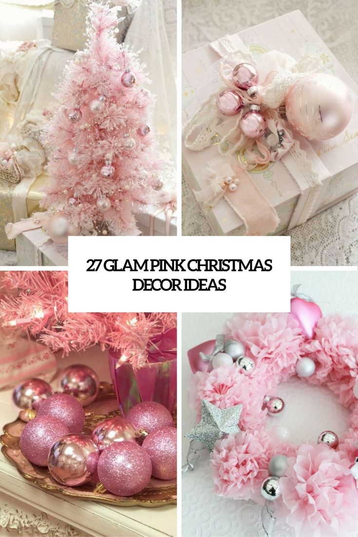 Pink Christmas Ideas