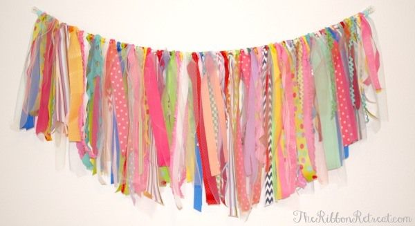 Ribbon Garland Tutorial