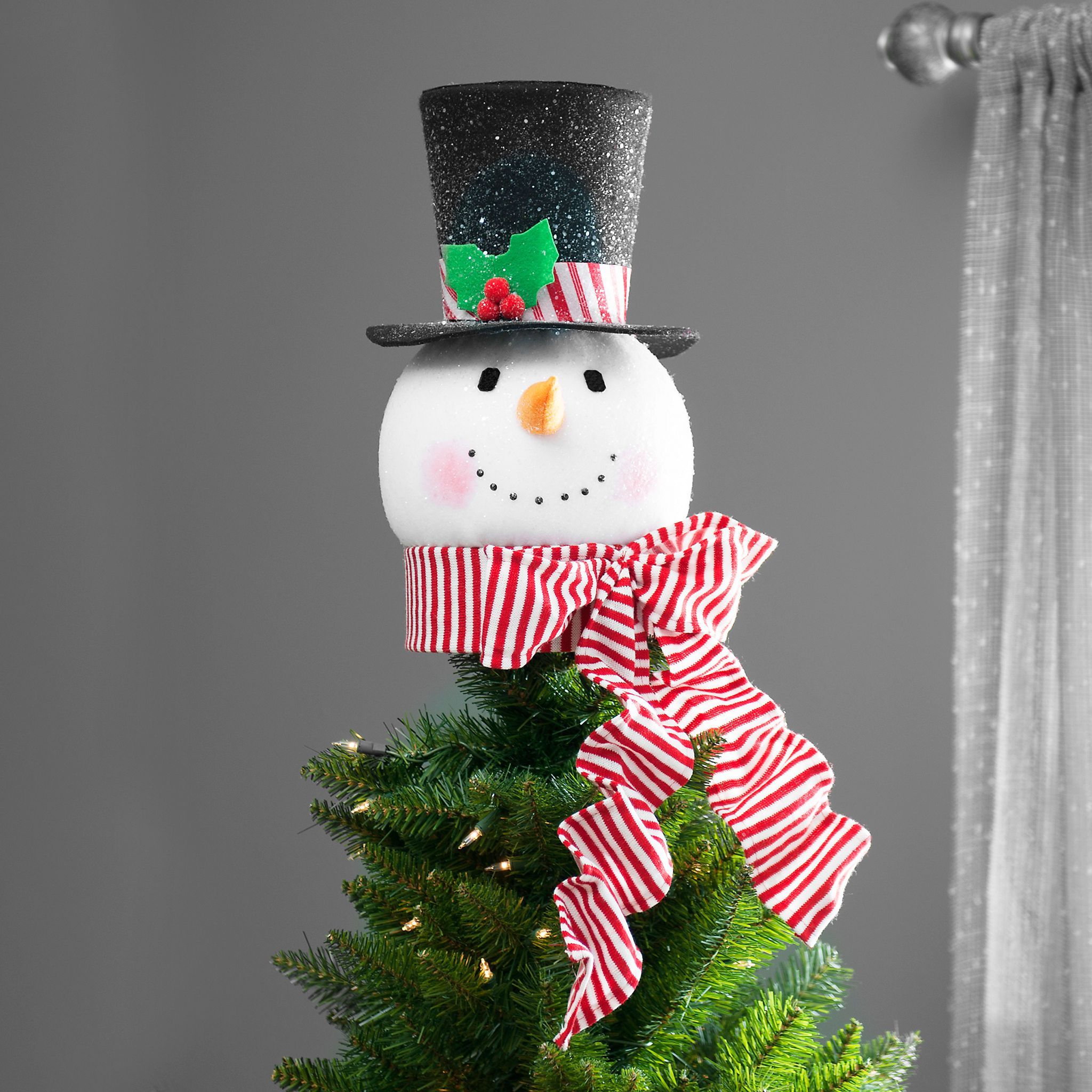 Snowman Tree Toppers Ideas