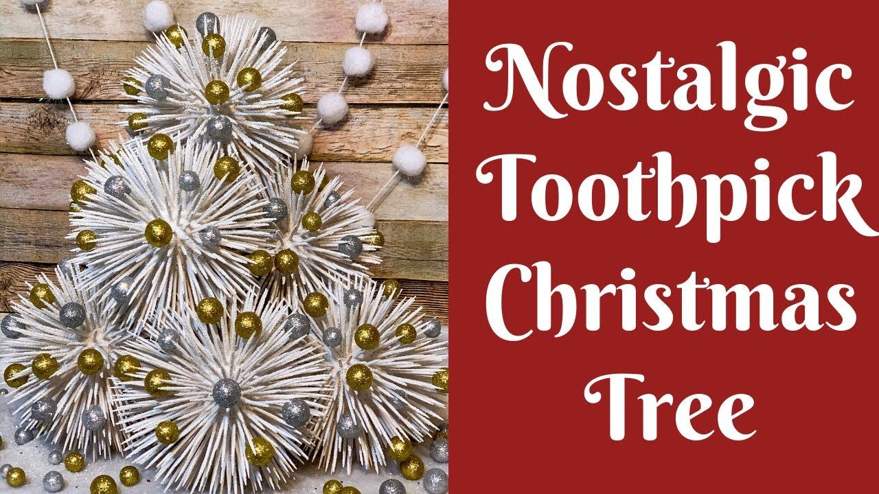 Toothpick Christmas Tree Ideas