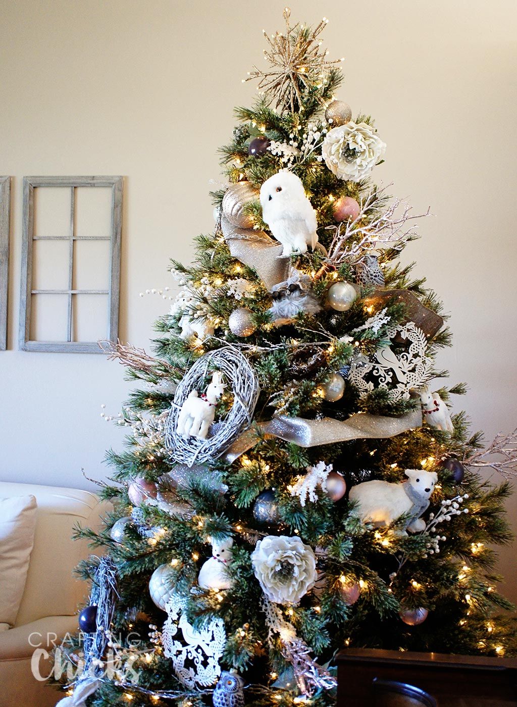 Winter Wonderland Christmas Tree Ideas