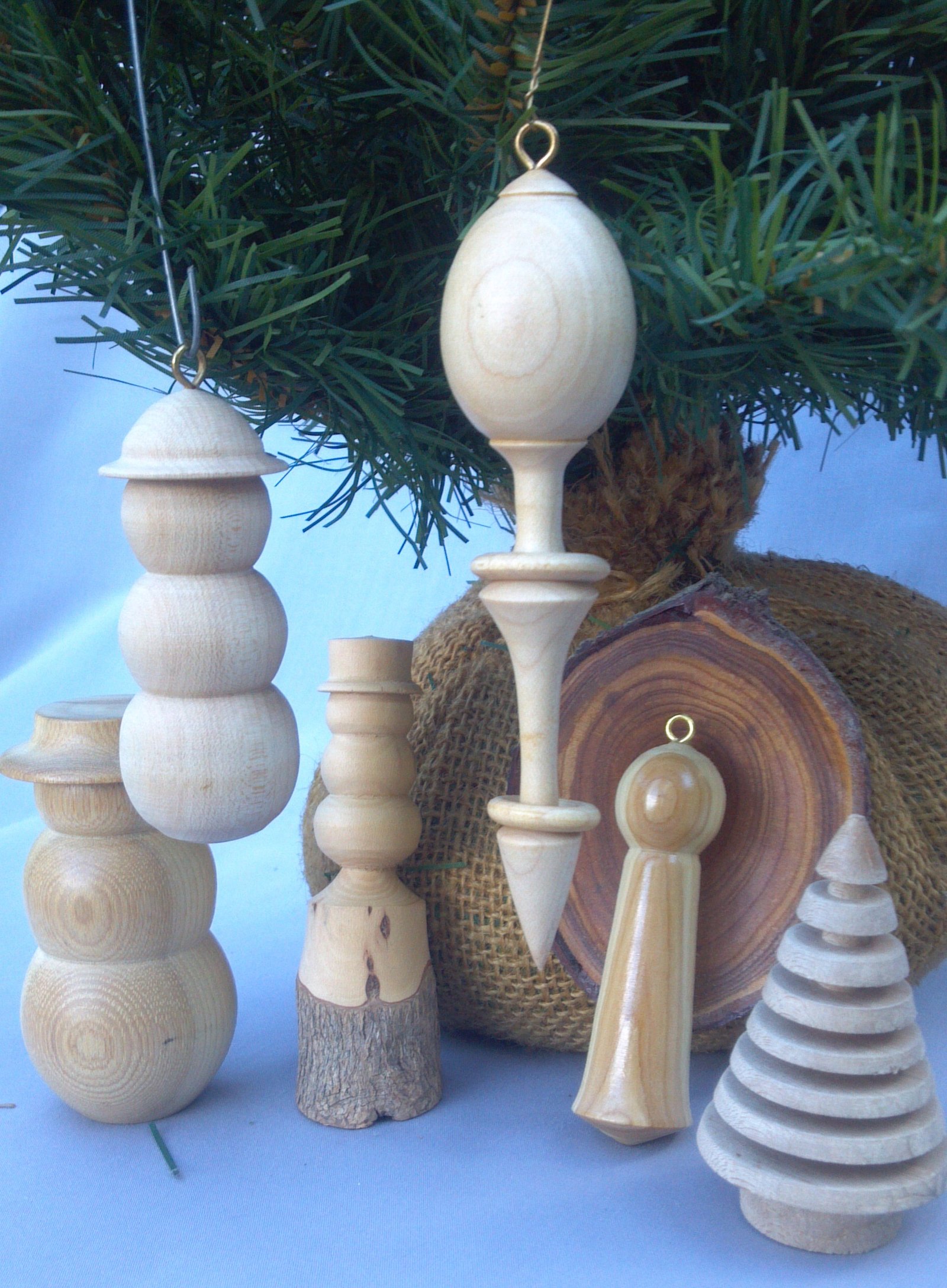 Wooden Christmas Ornaments