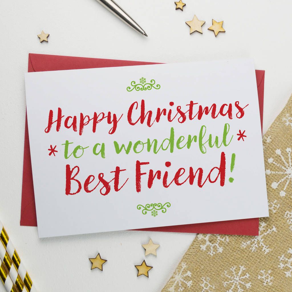 Christmas Card Ideas for Friends