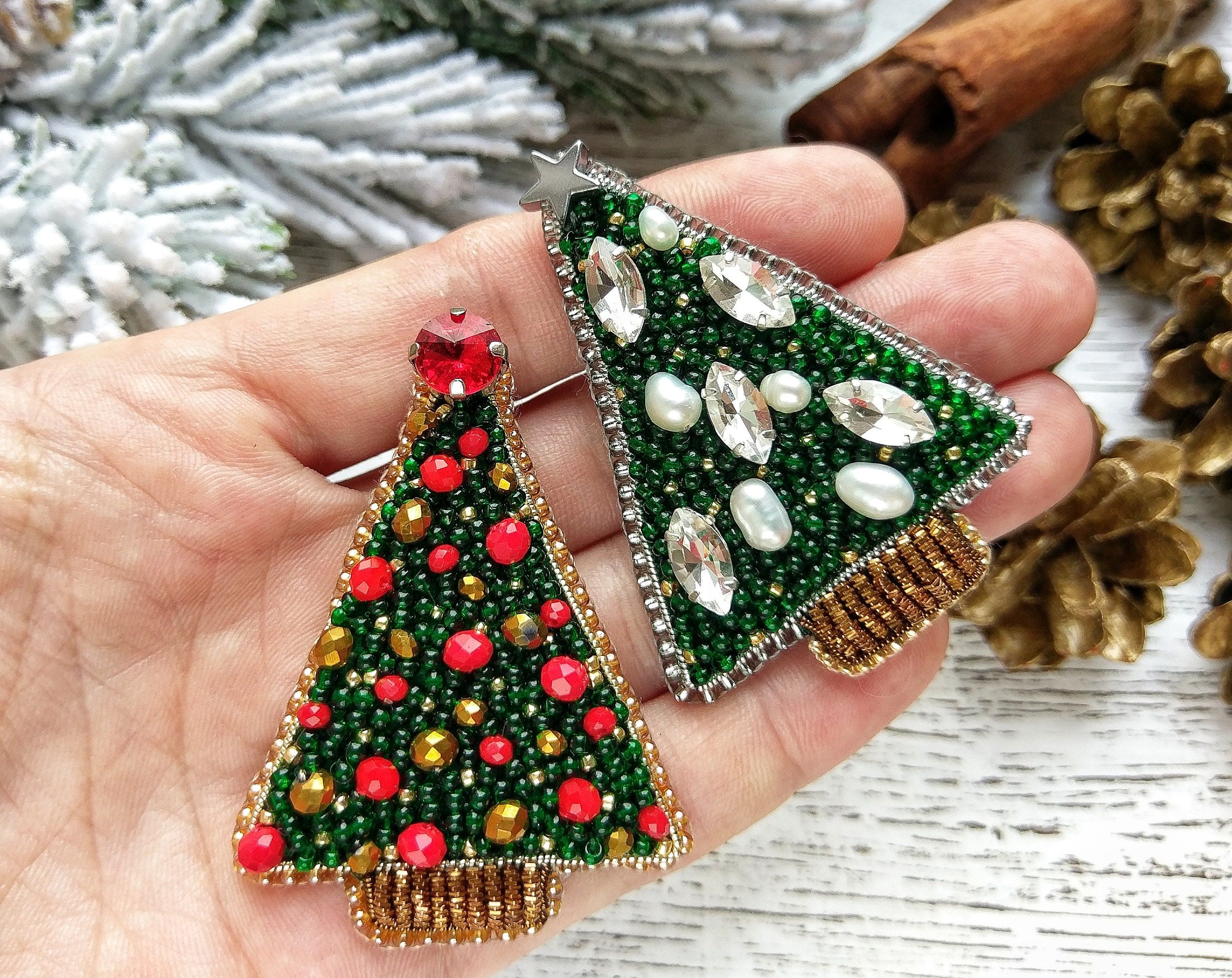 Mylu Christmas Tree Brooch Ideas