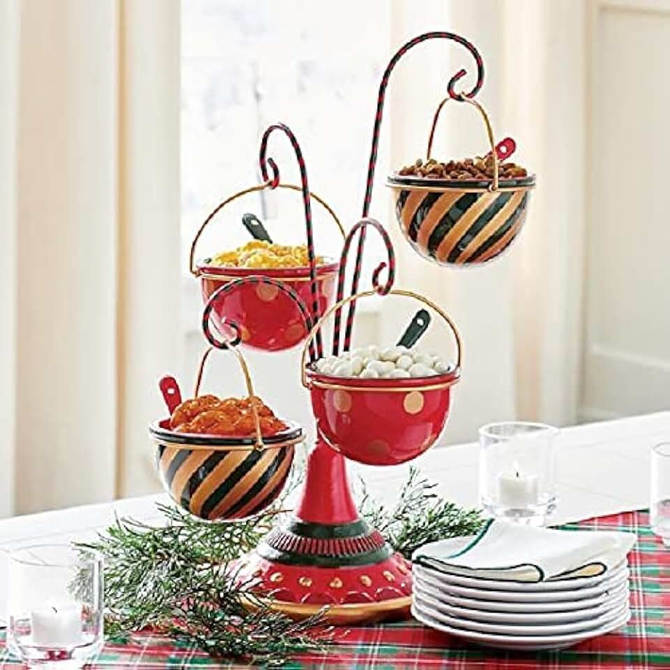 Holiday serving bowls for Christmas