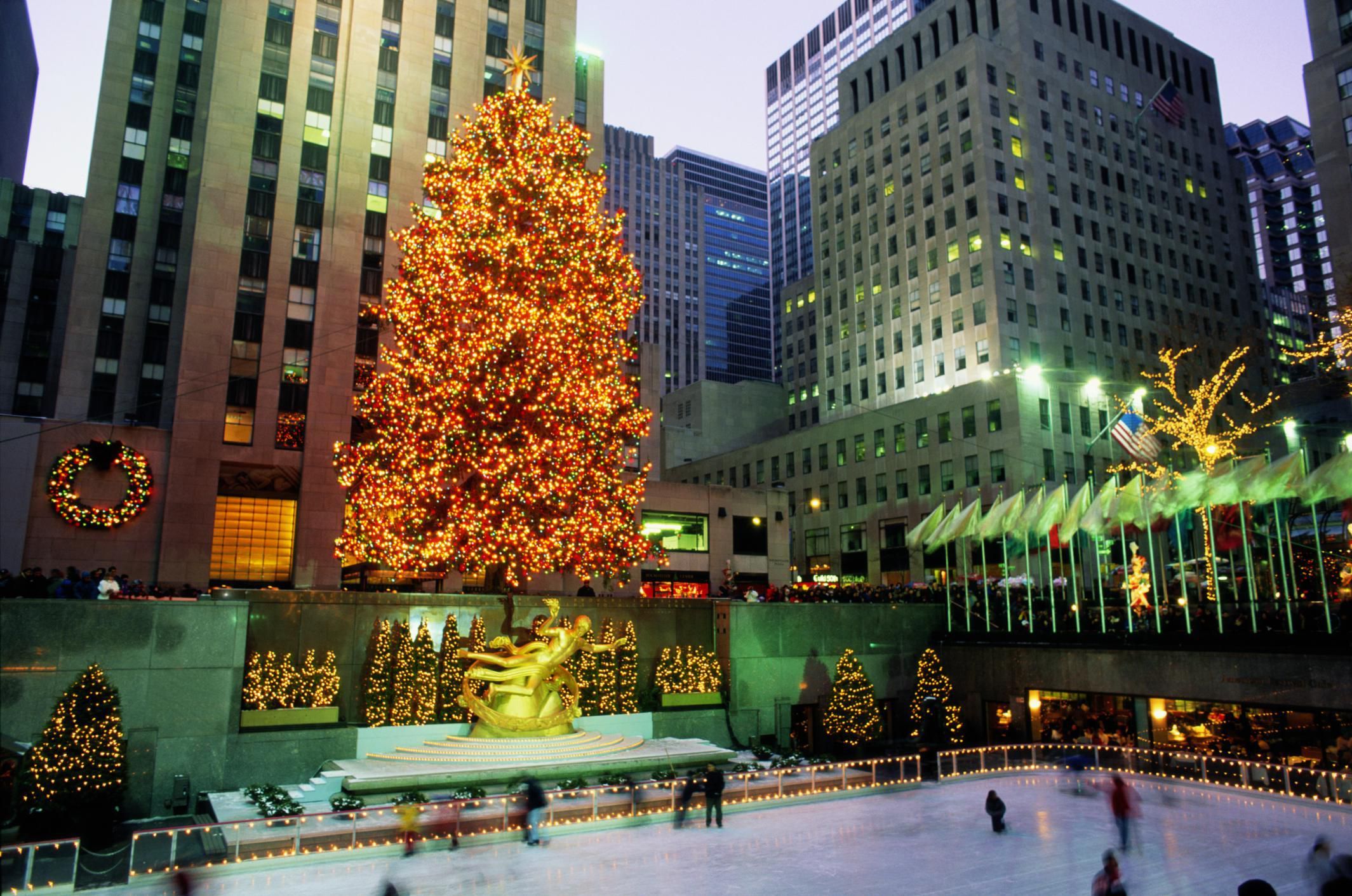 Rockefeller Center Christmas Tree Photo