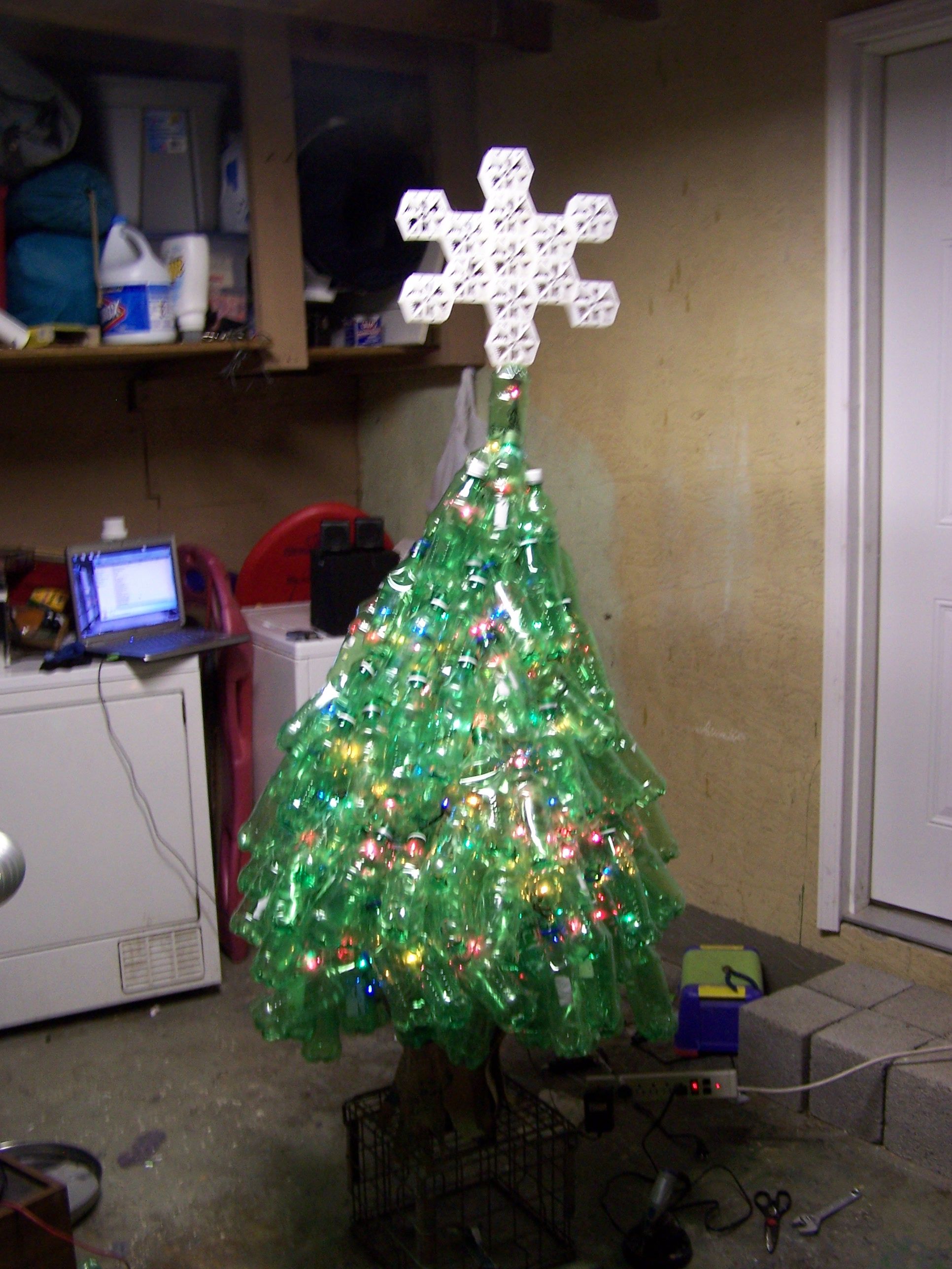 Artificial Christmas tree recycling