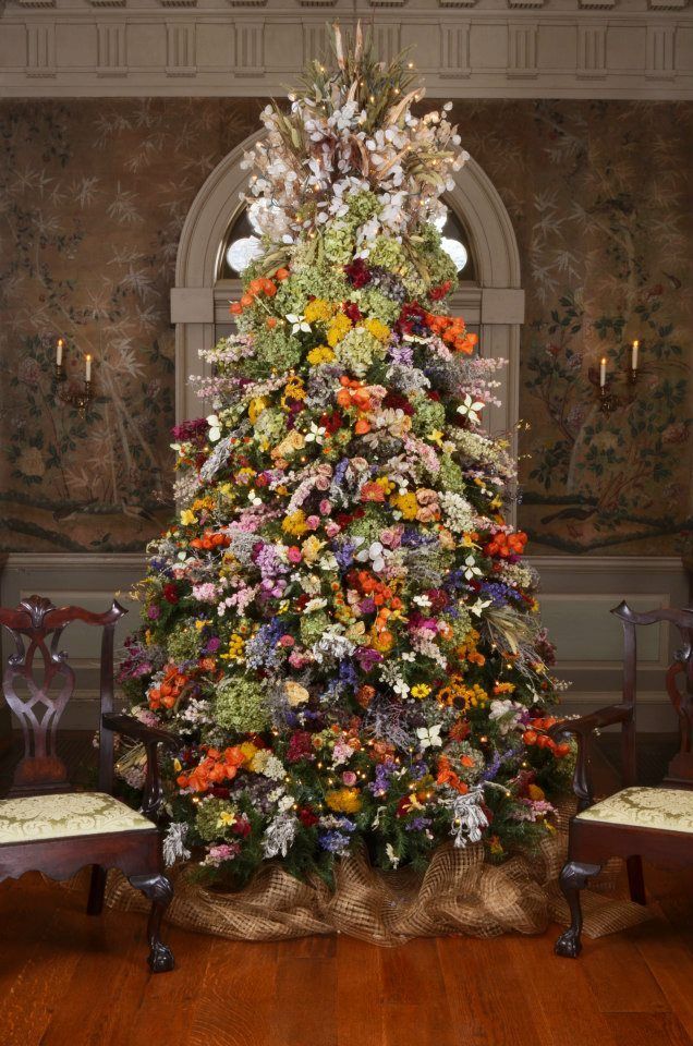 Big Flowers For Christmas Tree Decorations inspiration