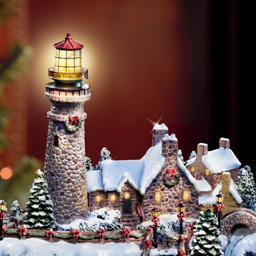 Christmas Lighthouse Ideas for Indoor