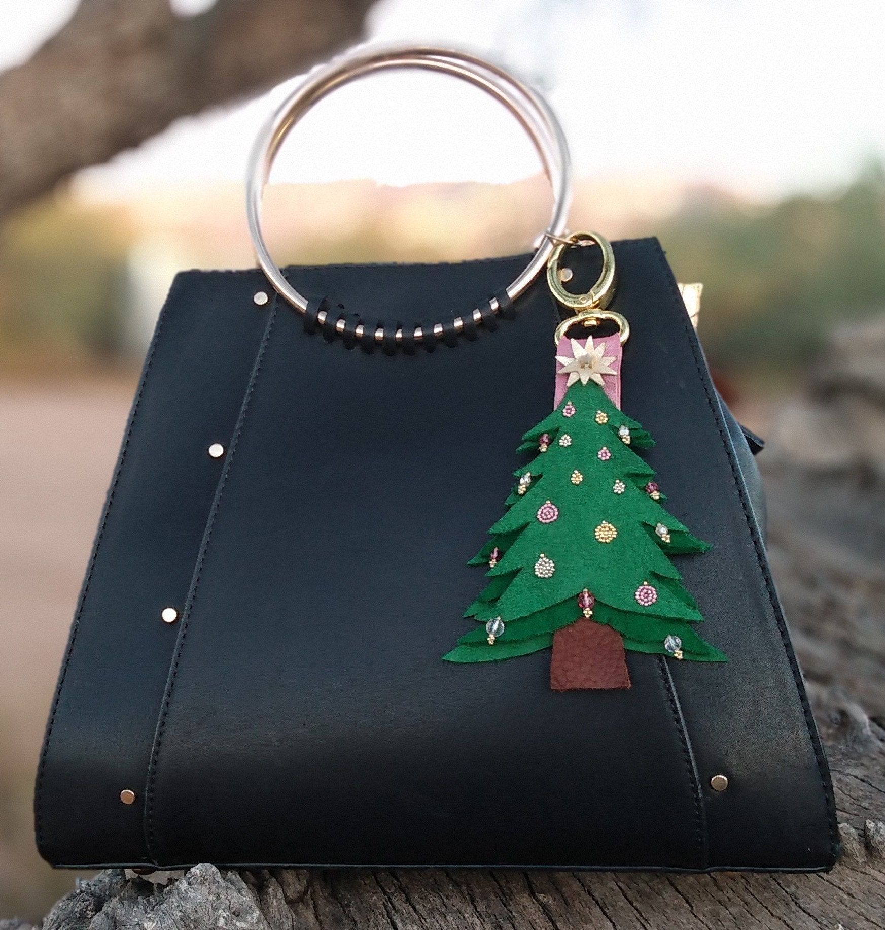 Christmas Tree Handbag Inspiration