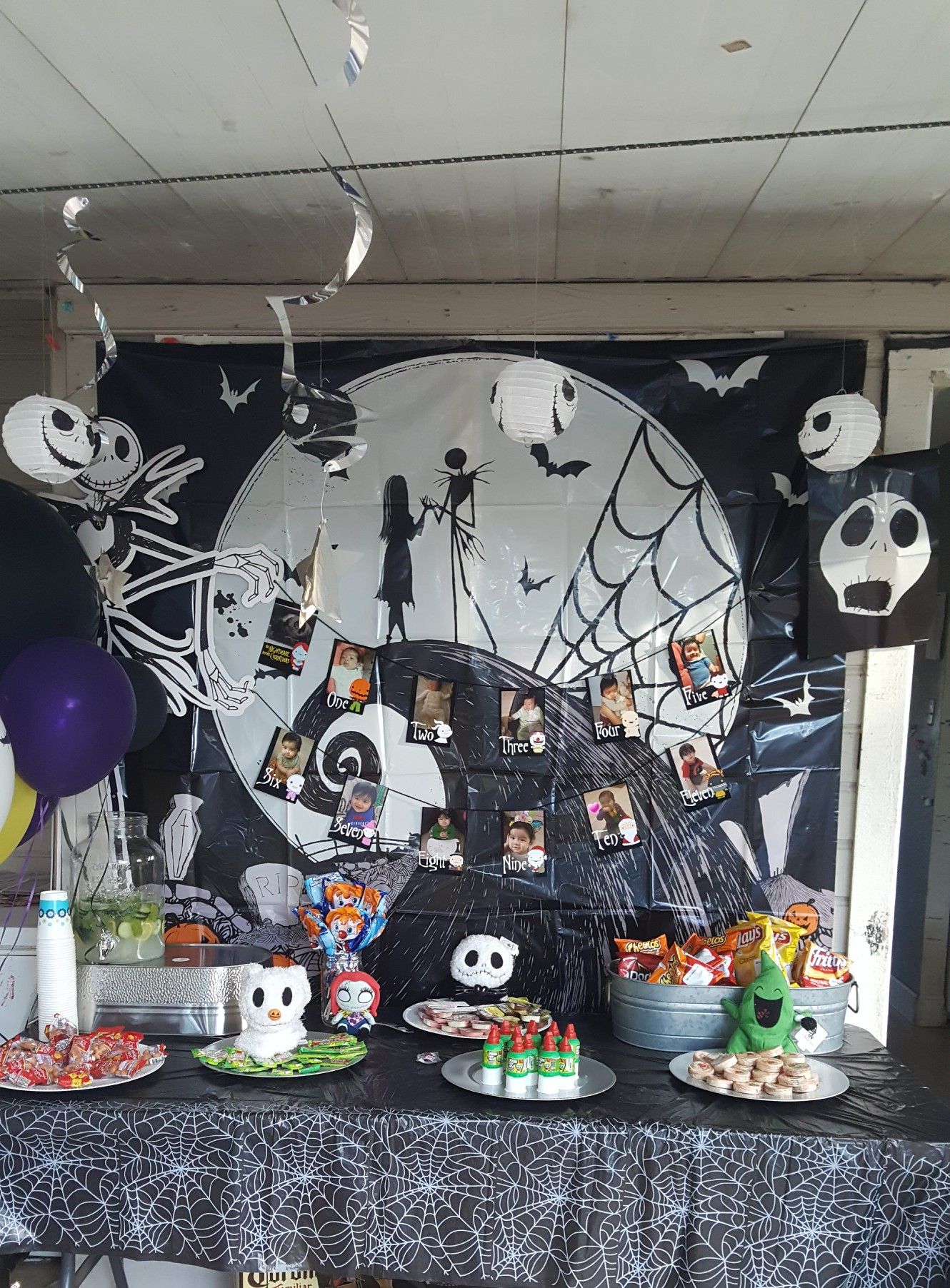 Nightmare Before Christmas Decor Ideas for Party