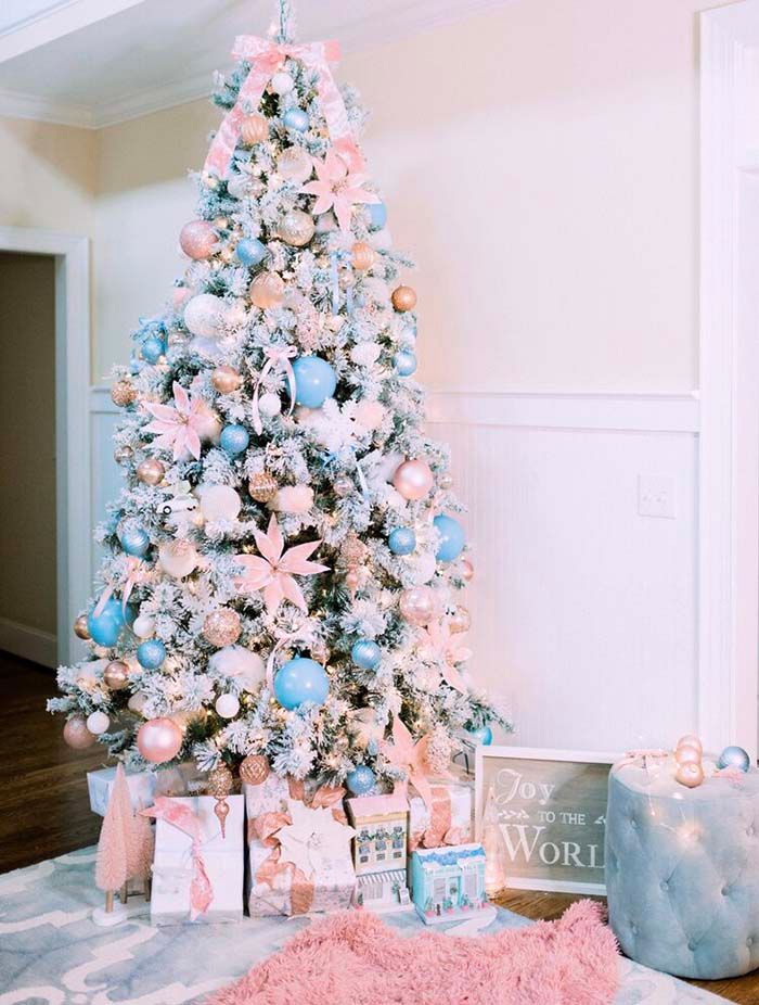 Rose Gold Christmas Tree Ideas