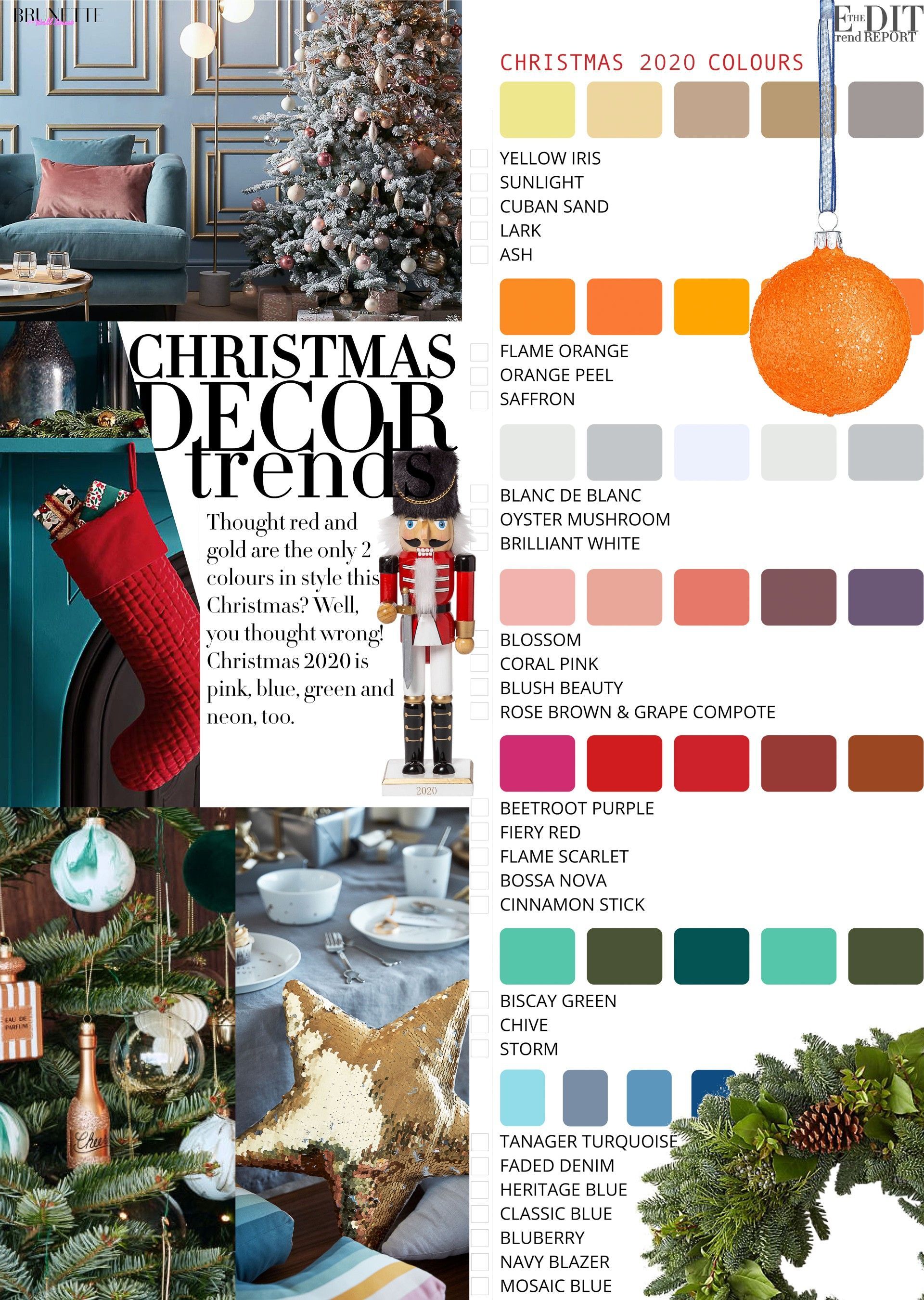 5 Christmas Color Trends To Follow In 2020