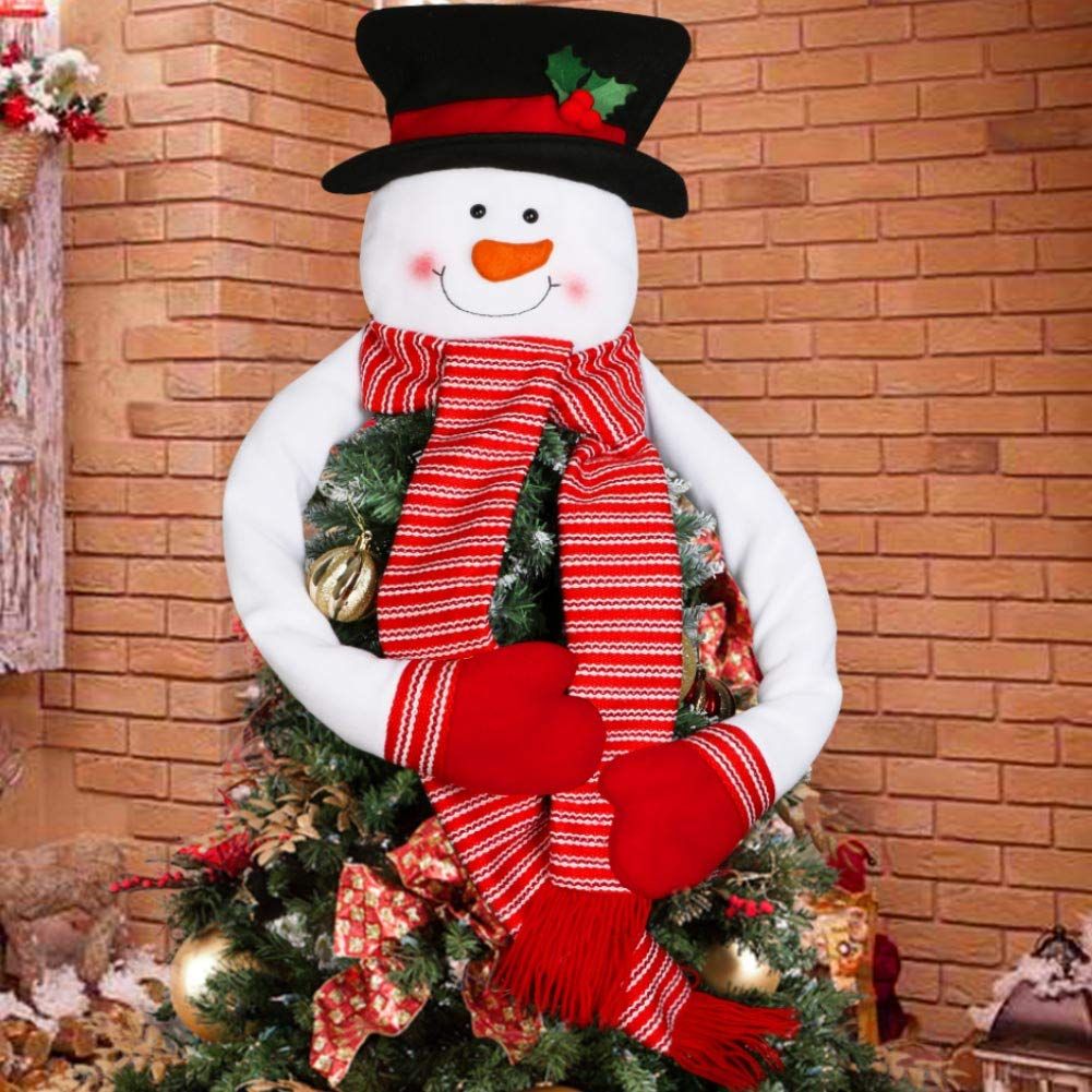 5 Festive Christmas Snowman Tree Topper Ideas