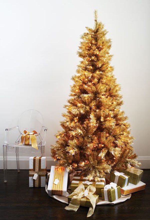 5 Ways To Create A Stunning Gold Christmas Tree