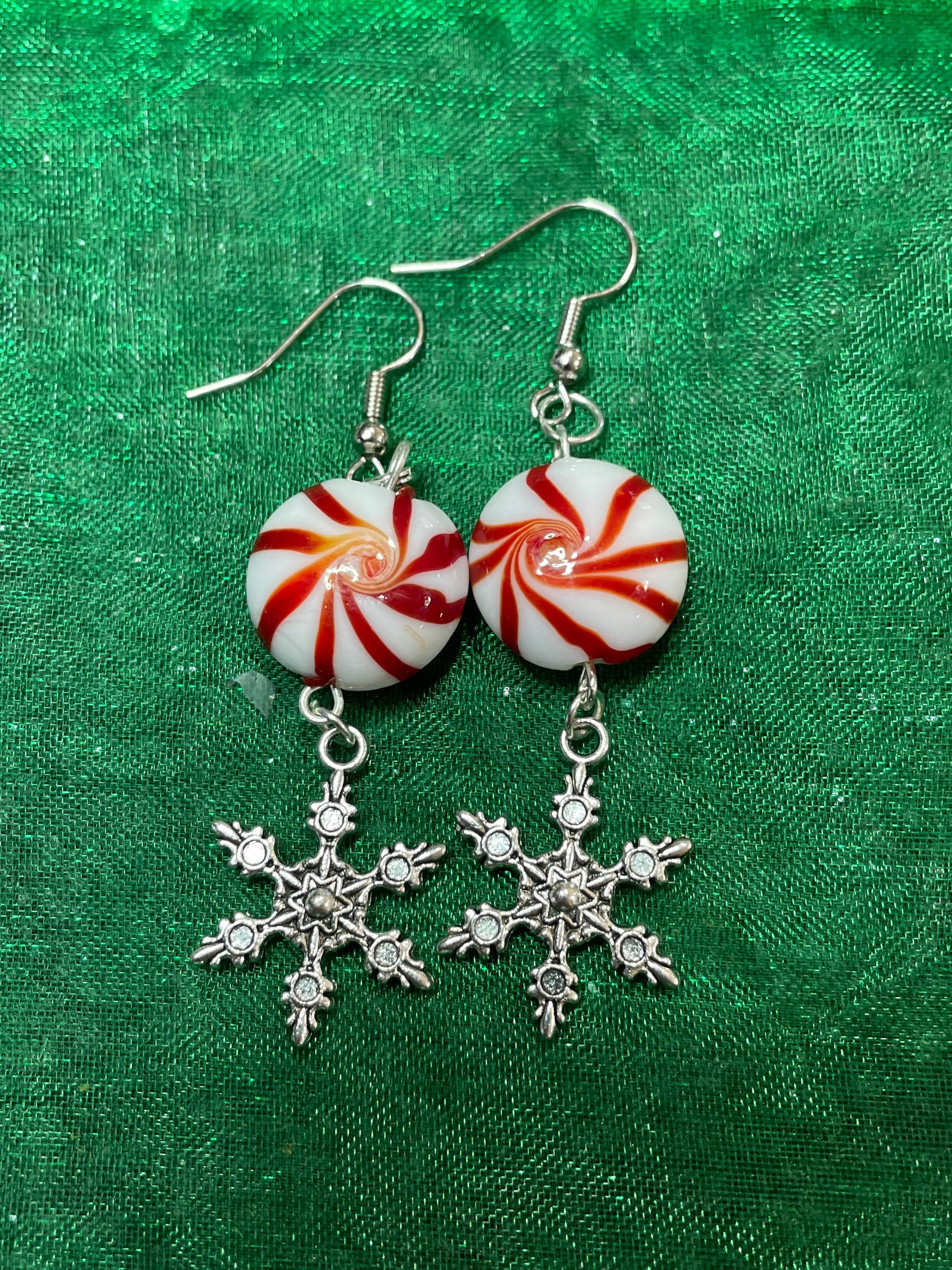 5 Ways To Rock Holiday Christmas Candy Cane Earrings