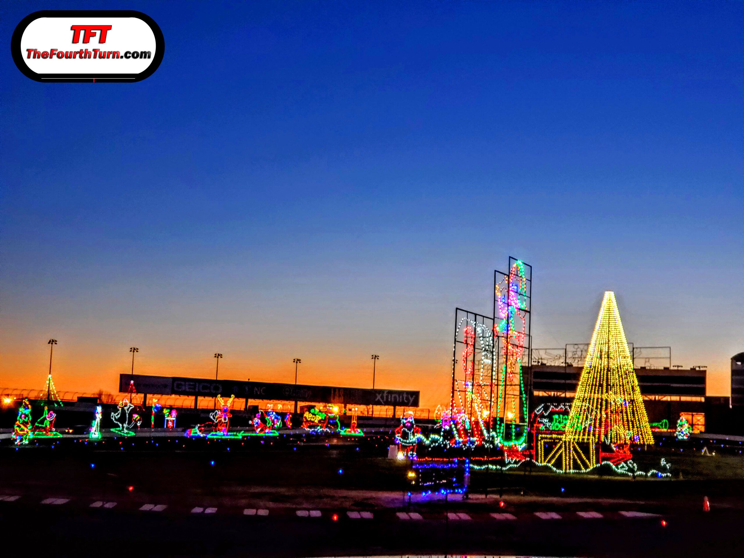 Charlotte Motor Speedway Christmas Village