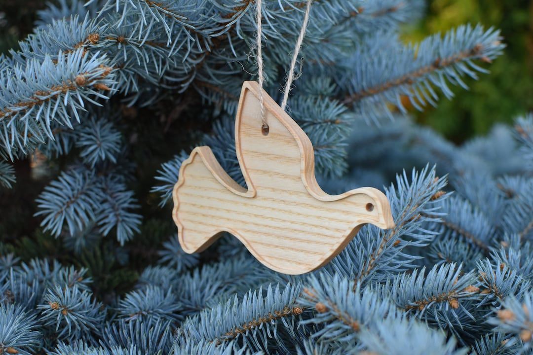 Dove Christmas Tree Ornaments