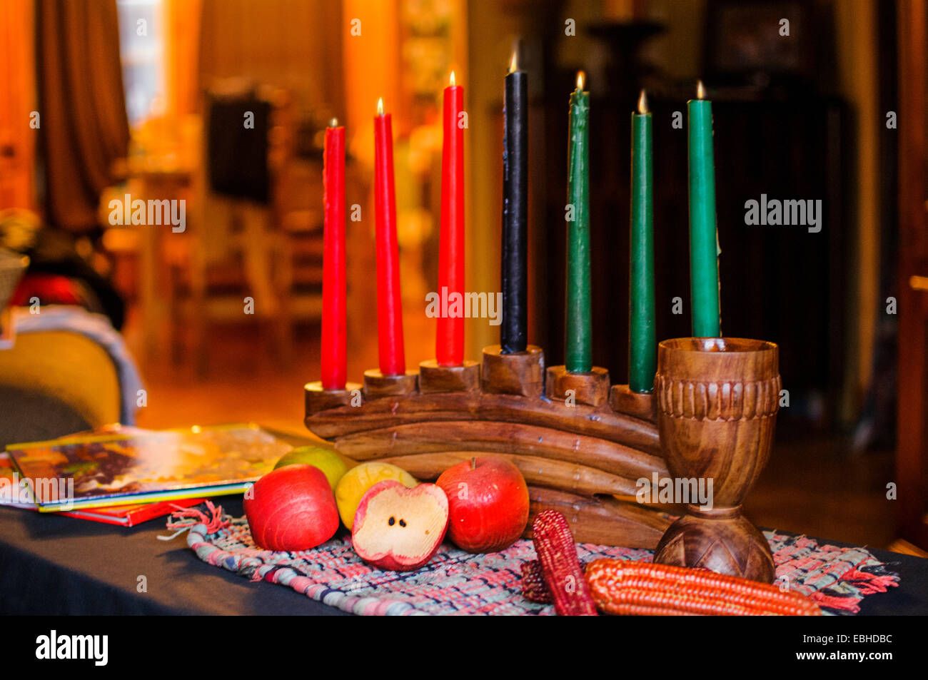 Kwanzaa Kinara Candles