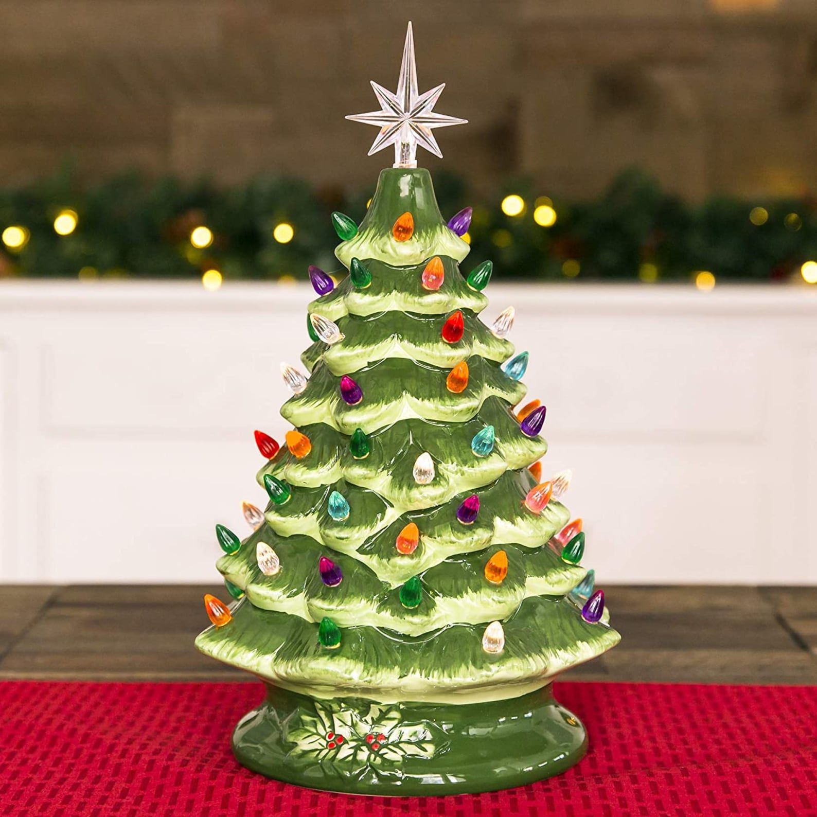 Ceramic Christmas Trees Clearance Sale Photo