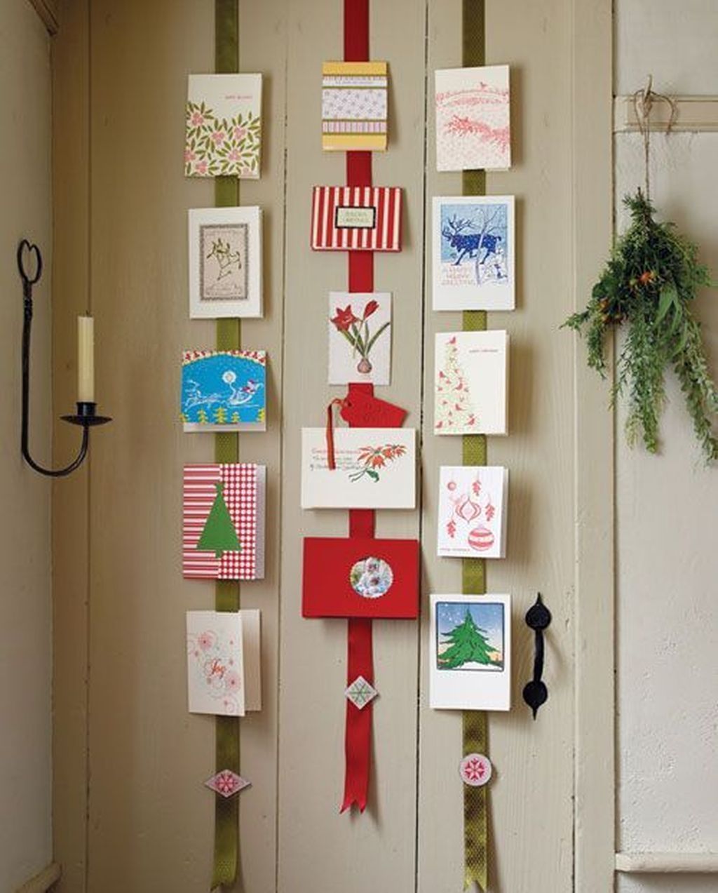 7 Christmas Card Display Ideas