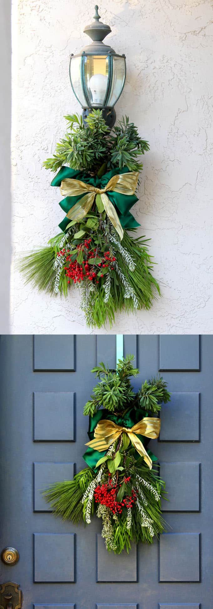 7 Creative Ways To Make Holiday Christmas Swags