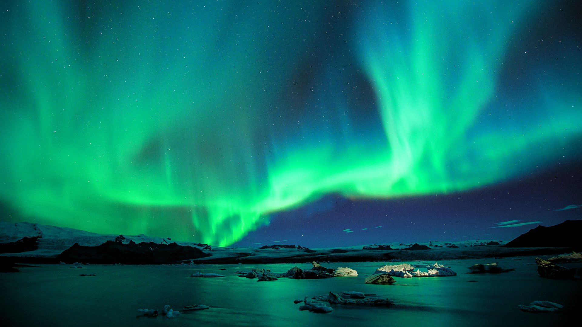 Christmas Icelandic Northern Lights