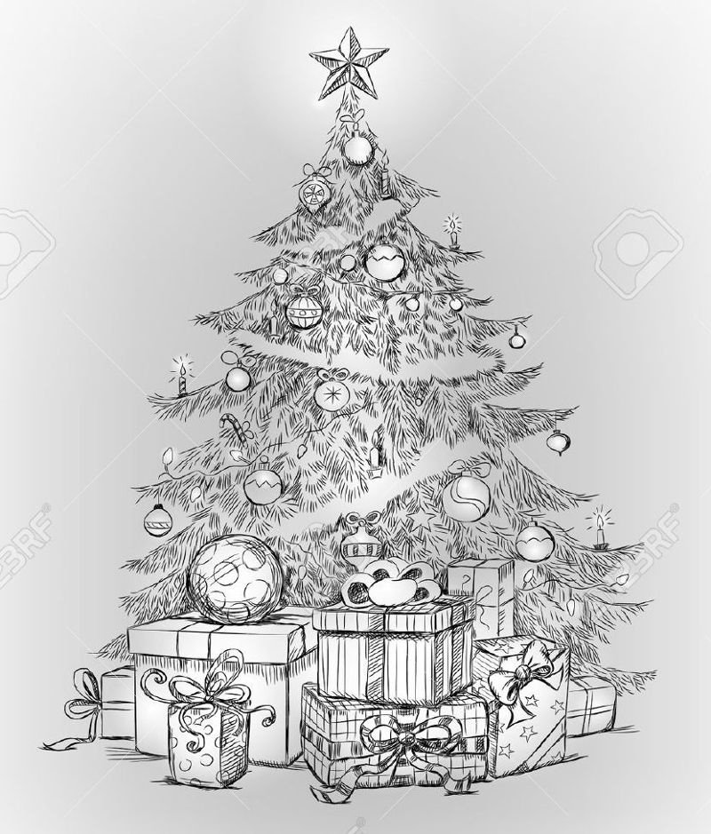 Best Christmas Pencil Drawing Ideas