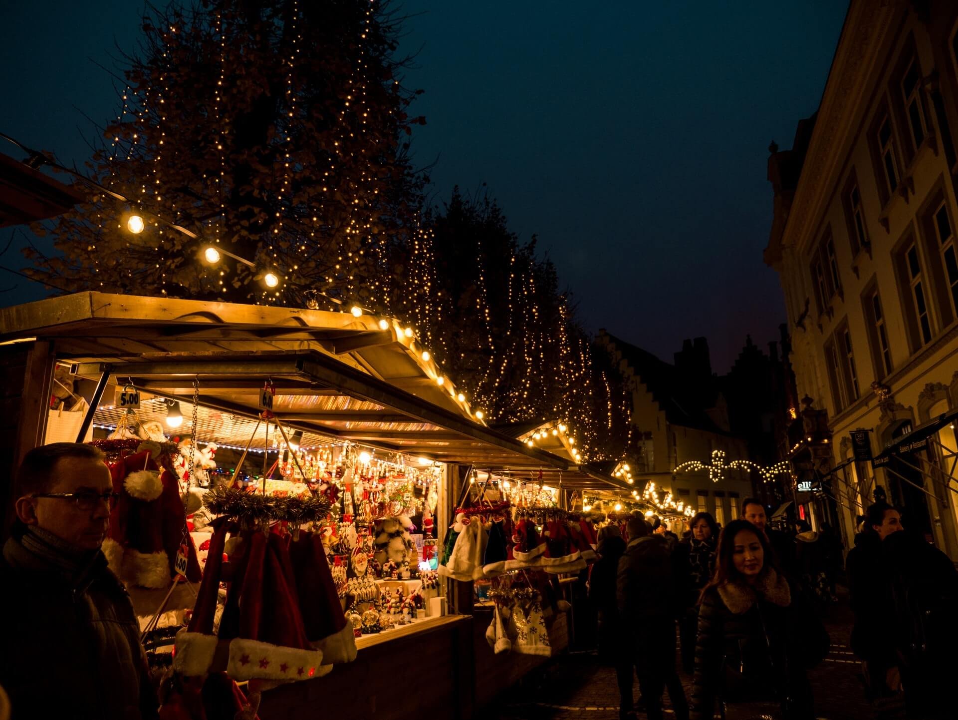 Quebec Christmas Market food