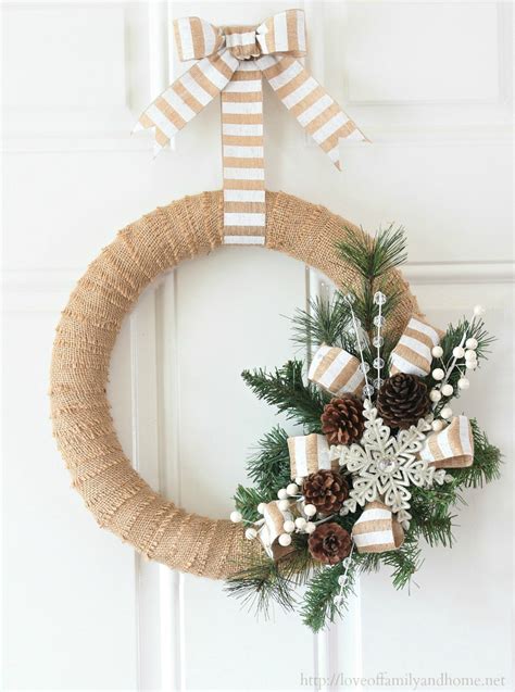 Burlap Christmas Decorations