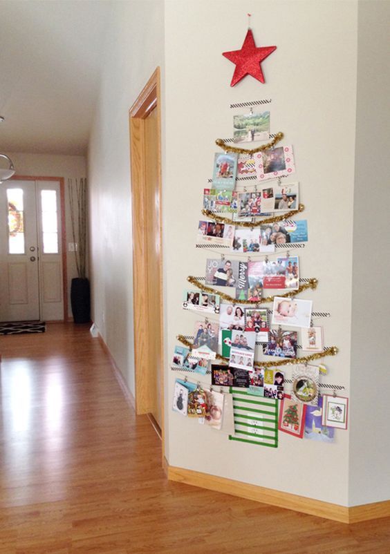 Christmas Tree Card Display Inspiration