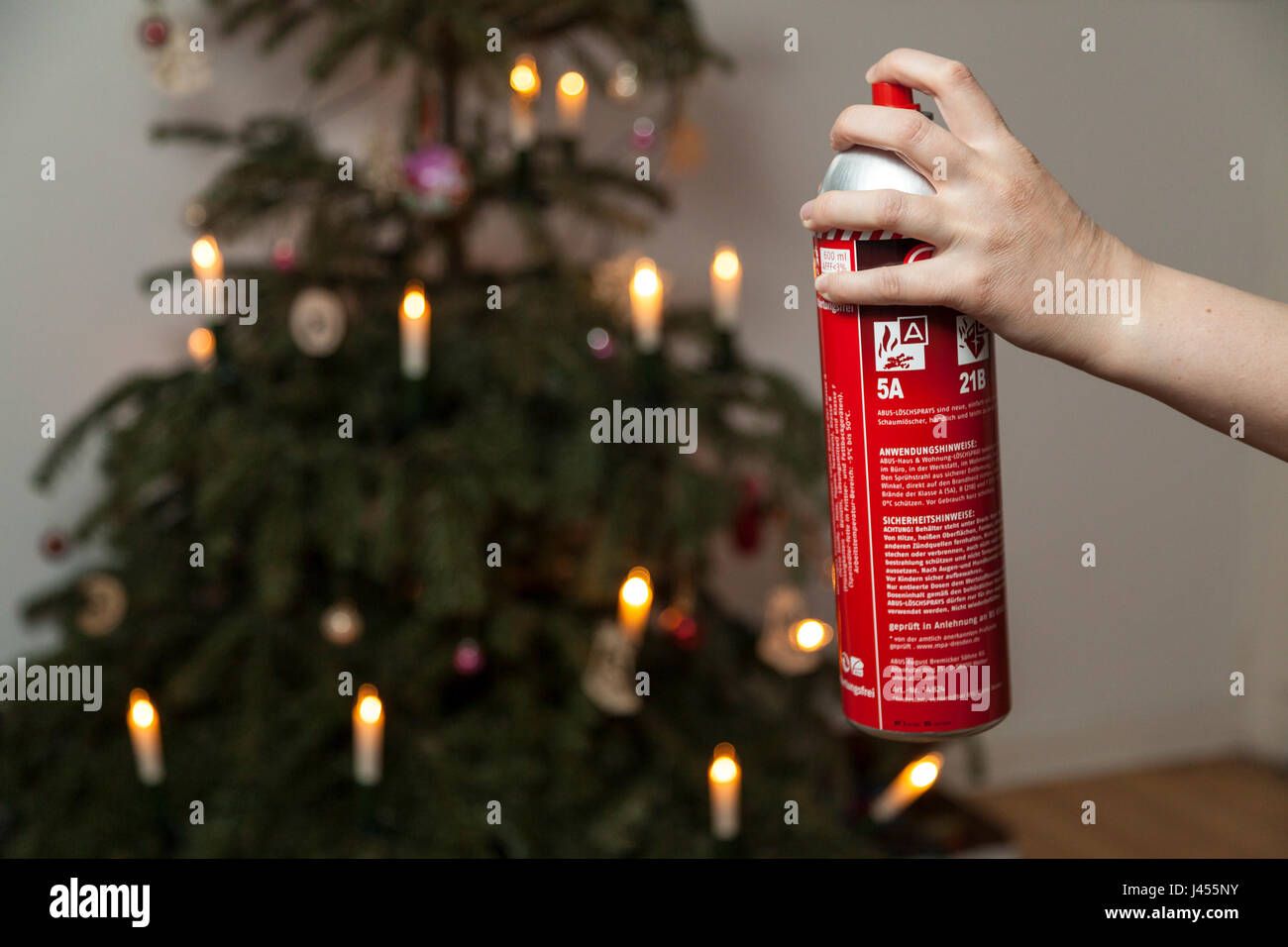 Christmas Tree Fire Extinguisher