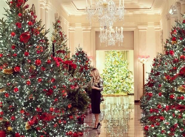 Melania Trump's Christmas Tree Design