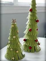 Paper Christmas Tree Decorations