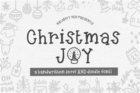 Christmas Fonts Joy