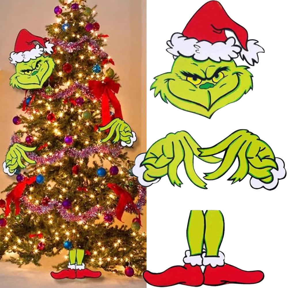 Christmas Grinch arms and legs