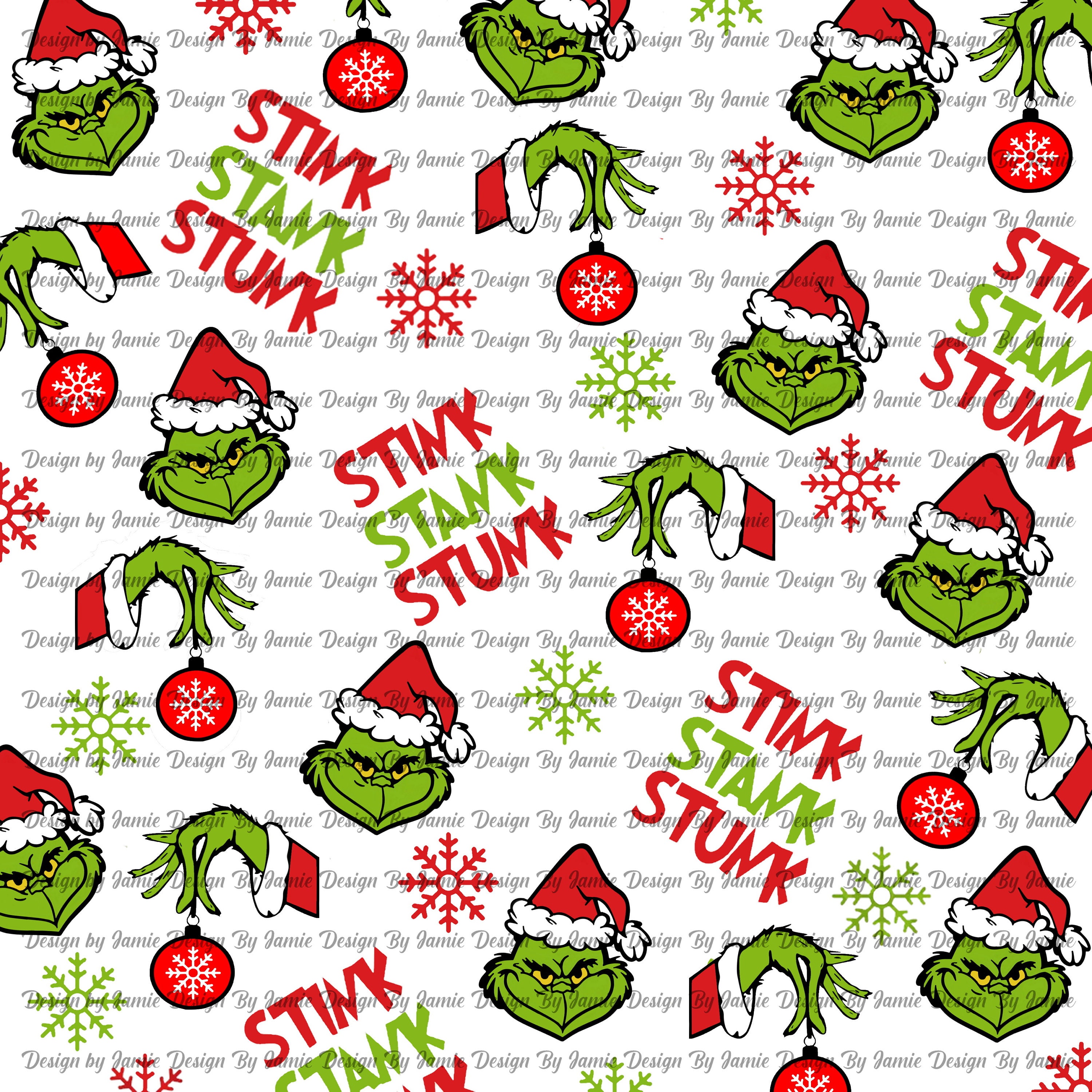 Christmas Grinch variation 1