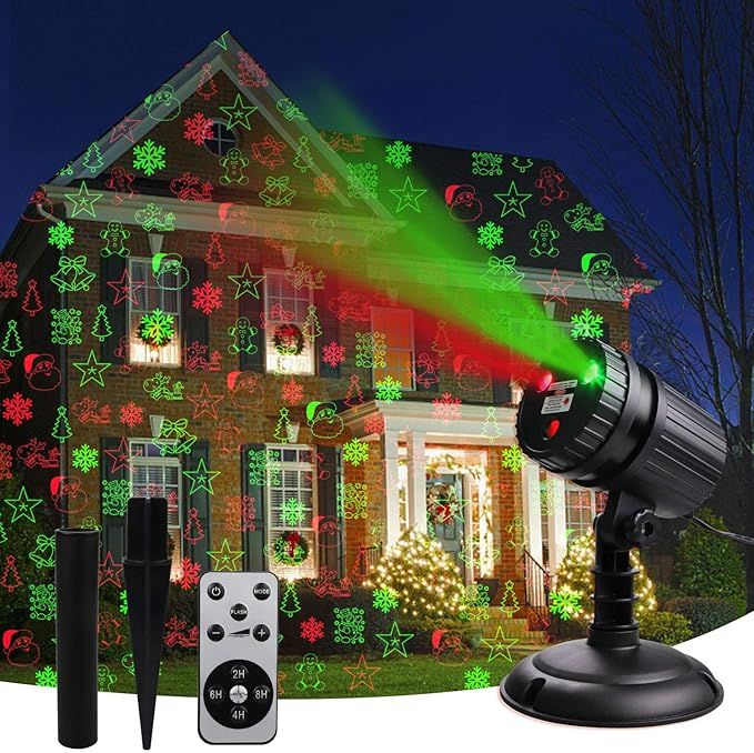 LED Projector Lights Christmas Decorations