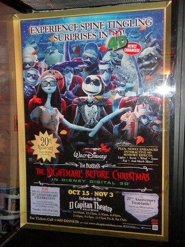 Nightmare Before Christmas 4D Experience