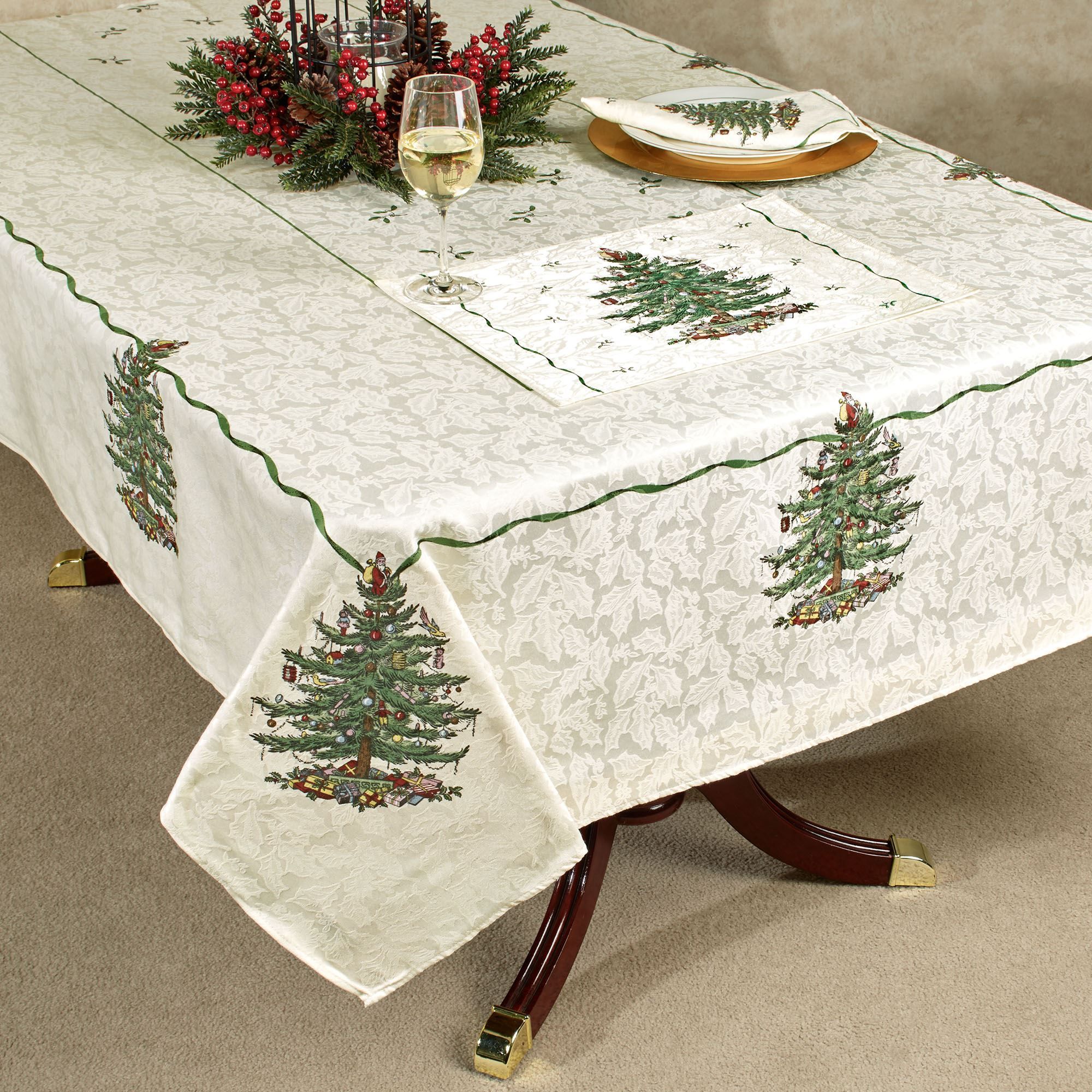 Spode Tablecloth Tree Wrap